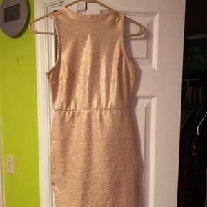 Pale Pink Skinny Tight Homecoming Dress